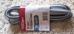 Hyper Tough 9 Ft Extension Cord Low Profile Braided 3 Outlet Indoor Grey. Fixed Price $6.99.