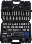 Amazon Basics Mechanic's Socket Tool Set With Case, 201 Piece, Black, Silver. Fixed Price $80.67.