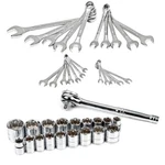Tradespro Socket & Wrench Combo Kit - 830331. Fixed Price $70.95.