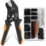 Dupont Crimping Tool Kit With 1600PCS 2.54MM Connectors, Awg 23-16(0.2.... Fixed Price $41.91.