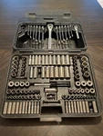 Craftsman 144-PC Mechanics Tool Set (33644) + Hard Case Missing Couple Pcs. Fixed Price $299.99.