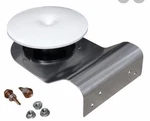 Mounting Bracket With Deflector Vbmbrkt-rnd For Round J&d Manufacturing VBM60. Fixed Price $16.20.