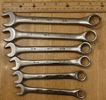 Mit Combination Wrench Set Of 7/16 - 3/4 Sae Tool 12 Pt. Fixed Price $18.99.