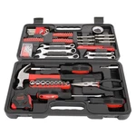 Portable 148 Pcs General Household Home Repair Mechanic's Hand Tool Kit. Fixed Price $20.69.