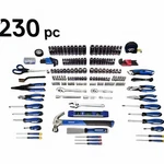 Kobalt 230-PIECE General Purpose Tool With Heavy-duty Tote Bag Brand New. Fixed Price $199.00.