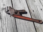 Ridgid Offset Pipe Wrench 14" Steel Plumbers Gas Fitters Hand Tool Workshop. Fixed Price $21.73.