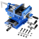 Vevor Cross Slide Drill Press Vise 4 Inch 2 Way X-y Axis Bench Cast Iron. Fixed Price $47.90.