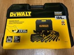 Dewalt DWMT45184 Black Chrome Finish Mechanic Tool Set Pieces Japan New. Fixed Price $323.00.