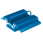 Draper 2 Tray Cantilever Tool Box 404MM Blue Sheet Steel Lockable 86673. Fixed Price $97.37.