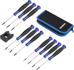 Workpro 10-PIECE Precision Screwdriver Set With Pouch, Magnetic Small. Fixed Price $20.54.