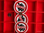 No Fat Chicks 3 Pc Small Hand Made Decal Stickers. Fixed Price $14.98.