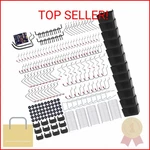 Calax 338PCS Hooks Organizer Kit, Fit 1/8 1/4 Inch With St. Fixed Price $32.81.