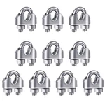 Yamaso 10PCS 1/4 Inches M6 Stainless Steel Wire Rope Cable Clip Clamp. Fixed Price $12.99.