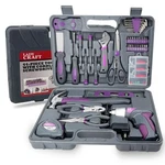 44PCS 4V Cordless Screwdriver Kit Set Pink Color Tools Lady Ho.... Fixed Price $56.73.