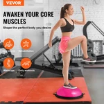 Half Exercise Ball Trainer, 26 Inch Balance Pink. Fixed Price $87.14.