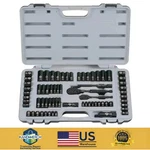 Stanley 69 Piece Mechanics Tool Set Sae Black Chrome Socket Ratchet Kit 1/4 3/8. Fixed Price $77.72.