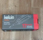 Nib Kelvin Everyday Multi-tool 17 Tools Flashlight Screwdriver Hammer Red. Fixed Price $14.99.