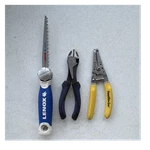 Lenox & Southwire 3-PIECE Hand Tool Set Saw, Cutter, Stripper. Fixed Price $19.99.