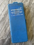 Vintage Kromedge 6759 Tool & Die Makers Files Set Jeweler Watchmaker 1 Absent. Fixed Price $39.99.