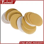 Findmall 320 Grit Paper 100 Pieces 5" Sanding Disc No-hole Hook & Loop. Fixed Price $14.07.