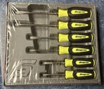 New & Sealed Snap-on SGDX60BHV 6PC Soft Grip Combination Screwdriver Set Gift. Fixed Price $165.00.
