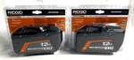 Ridgid AC840120 (2) 18V 12.0 Ah Max Output Exp Lithium Batteries (new In Pack). Fixed Price $357.95.