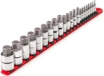 Tekton Hex Bit Socket Set 1/4 3/8 1/2 Inch Drive 22 Piece. Fixed Price $141.01.