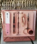 Cala Mani-cure + Nail Care Set Rose Gold Manicure Pedicure Tools 5 Pcs. Fixed Price $9.95.