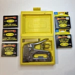 Arrow Gun Kit T-50MP Multi Purpose Original Case W/ Staples Vintage. Fixed Price $34.00.