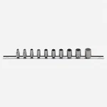 Stahlwille 40AD/10CL Socket Set With Clip Strip, 1/4" Drive, Sae, 3/16 - 9 /16",. Fixed Price $108.02.