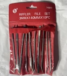 King 10PC 7" Rasp Cut Riffler File Set Double Ended Wood Metal Carving/old Stock. Fixed Price $10.00.