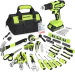 Fastpro 232-PIECE 20V Cordless Lithium-ion Drill Driver & Home Tool Green. Fixed Price $175.70.