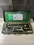 Alltrade 1/2" Drive 25 Piece Socket Set, Brand New Vintage - With Metal Case. Fixed Price $100.00.