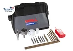 35 Pc Locksmith Tool Kit Hole Cutter, Drill & Tap Set W/popular Saws,. Fixed Price $289.27.