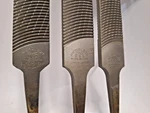 Random Nos Vintage Nicholson Super Shear Curved Standard 12" File - Handle. Fixed Price $27.99.