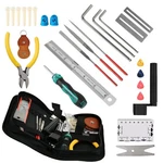 28PCS Professional Guitar Repair And Maintenance Tool Kit With Wire Plier, St.... Fixed Price $26.37.
