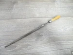 Vintage Nicholson Half-round Rasp File Tool With Wooden Handle Usa Made. Fixed Price $27.00.