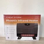 Storm HS-1500-PHXG Infrared Heater 1500W Wall/floor Remote Black. Fixed Price $87.62.