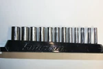 Snap-on Tools 12 Pc 1/4" Drive 6-P Metric Deep Socket Set 5-15 Mm Usa. Fixed Price $220.00.