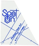 Phillips Fiber Art Spot On Tool Rulers & Accessories White, Black. Fixed Price $21.11.