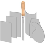 Therwen Card Scraper Burnisher And 6 Pcs Cabinet Set For Silver. Fixed Price $27.46.