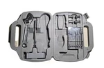 American Builder 24PC Home Tool Set HW2295 Grey Case - Incomplete / Missing Pcs.. Fixed Price $18.00.