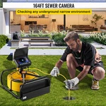 Sewer Camera, Industrial Endoscope For Home Wall Duct Drain Pipe Plumbin. Fixed Price $363.48.