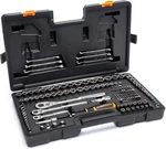 Gearwrench 202PC Sae/metric Mechanics Tool Set 1/4" 3/8" 1/2" Drives GW72MLCBMTS. Fixed Price $103.95.