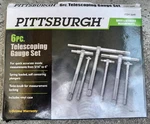 Pittsburgh Piece Telescoping Gauge Set With Case 5/16 To 6". Fixed Price $19.00.