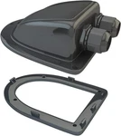 Haoguo Abs Solar Double Cable Entry Gland For Upper&lower Cover, Black. Fixed Price $21.82.