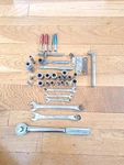 Lot Of Tools Made In Usa Craftsman Sk Proto Xcelite Ratchets Wrenches Sockets. Fixed Price $55.00.
