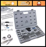 60-PC Tap And Die Set Sae & Metric Threading Tools, Coarse/fine, Storage Case. Fixed Price $85.99.