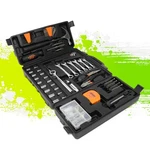 160PC Orange Sae Metric 3/8" Wrenches Pliers Ratchets Sockets Drivers Tool Kit. Fixed Price $37.04.