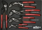 Wiha 5 Piece Classic Grip V-jaw Tongue & Groove Pliers Tray Set 34691. Fixed Price $148.95.